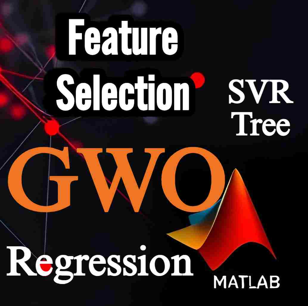 انتخاب ویژگیها برای رگرسیون با الگوریتم گرگ خاکستری (GWO)